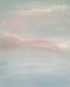 Konst pink sky