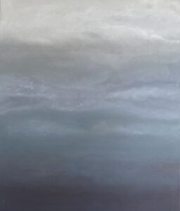 Art abstract blue grey