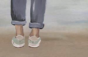 Art. Beach. Shoes.